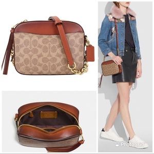Coach Camera Crossbody in Signature Canvas